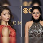 El desliz de Sarah Hyland y Ariel Winter en la alfombra roja de los premios Emmy