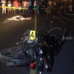 Chinandega: Motociclista fallece arrollado tras aventajar un furgón