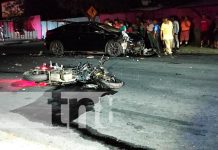 nicaragua, managua, accidente de transito, muerto,