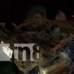 Ciclista en estado de ebriedad provoca accidente de tránsito nicaragua, rivas, accidente de transito, vuelco, ciclista,