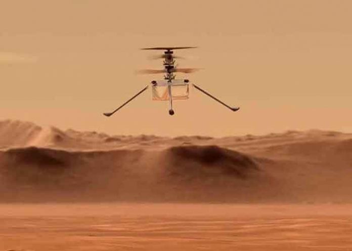 2 Estados unidos, nasa, helicóptero Ingenuity, marte,