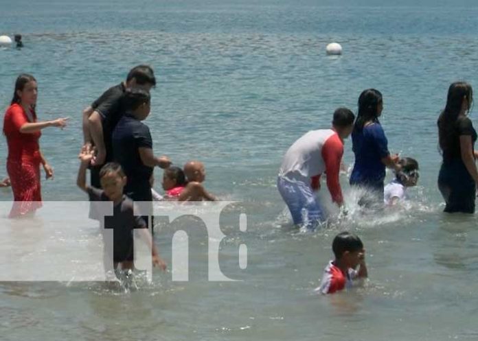 21 nicaragua, laguna de xiloa, familias, centro turistico, recreacion