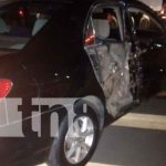 Accidente de tránsito deja dos personas lesionadas en Tipitapa nicaragua, accidente de transito, lesionados, tipitapa,