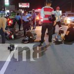 Conductor imprudente se da a la fuga luego de impactar a un motociclista