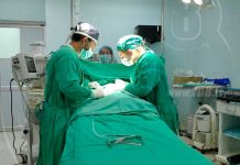 Exitosa jornada quirúrgica en el Hospital la Mascota de Managua