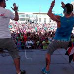 Zumba para las madres de Nicaragua