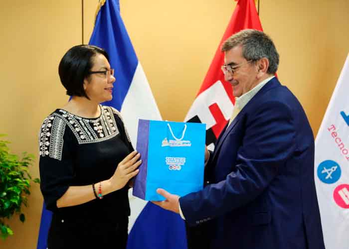 nicaragua, inatec, gobierno, embajador de mexico, recibimiento