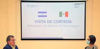 nicaragua, inatec, gobierno, embajador de mexico, recibimiento