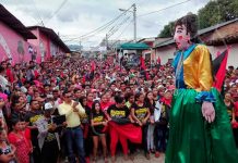 Jalapa se desbordó en cierre de campaña de la fórmula del FSLN