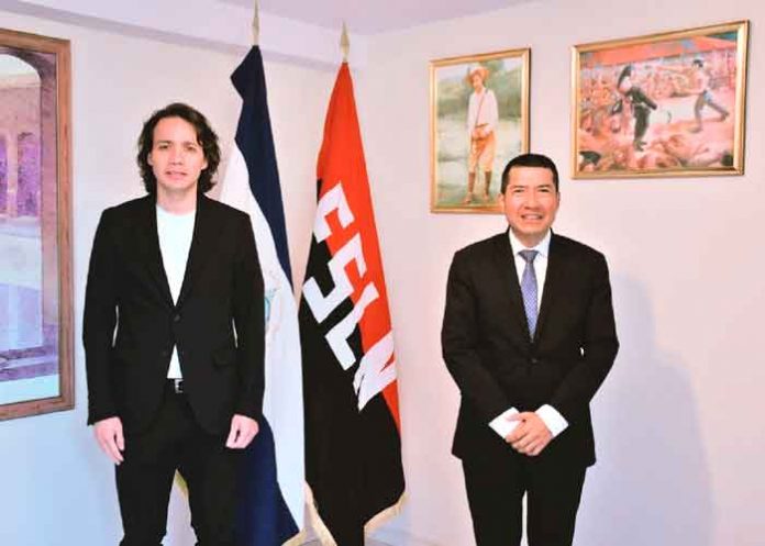 7 nicaragua, embajada en españa, visita, secretario general de la oij, propositos
