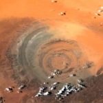 Imágenes desde el espacio revelan la cara marciana del ‘Ojo del Sáhara’ ciencia, fotos, ojo del sahara, estructura, astronauta