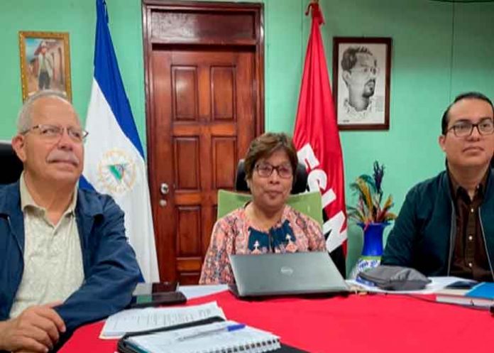 8 nicaragua, oms, covid19, reunion, sesion informativa