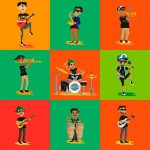 LecheBurra está armando un video musical con personajes 8-Bit