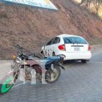Accidente de tránsito deja un lesionado en Quilalí Nicaragua, Nueva Segovia, accidente de tránsito, persona lesionada,