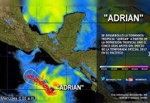 Se forma Adrián, el primer ciclón de la temporada 2017 en el Pacífico