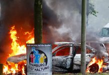 Suben a 159 los policías heridos en Hamburgo y a 45 los detenidos en protestas