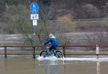 Nieve derretida causa inundaciones en Alemania