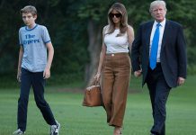 Barron Trump sufre acoso en internet, hija de los Clinton lo defiende