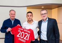 Thiago prolonga su contrato con el Bayern hasta 2021