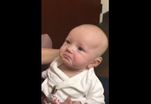 Reacción de bebé que nació sorda al escuchar la voz de su madre enternece las redes