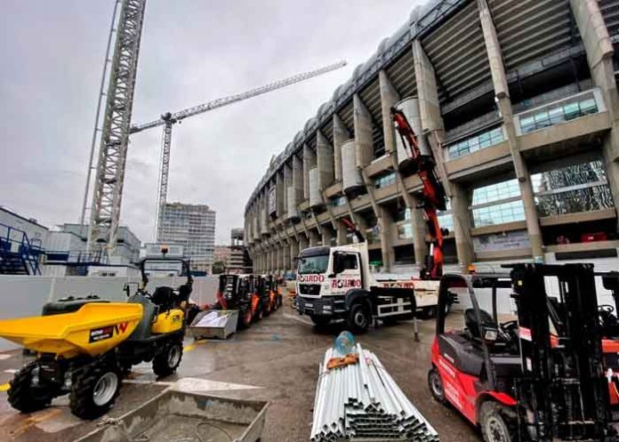 Bernabeu espana, incendio, estadio, santiago bernabeu, real madrid,