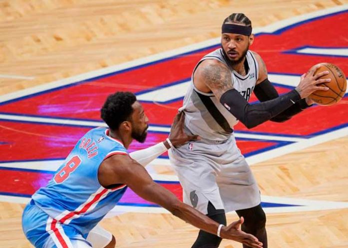 carmelo, anthony, nba, baloncesto, blazers,