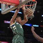 Bucks aguantan ante Lakers y se imponen 107-103