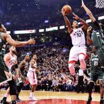 DeRozan estalla con 52 puntos y Raptors vencen a Bucks