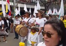 Cuatro muertos y 3 atrapados por alud en Colombia