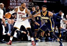LeBron anota 41, Cavs vencen a Pacers en doble prórroga