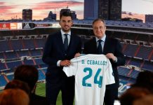 Ceballos fue presentado oficialmente con el Real Madrid