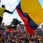 colombia, cajamarca, joven herido, represion, manifestaciones,