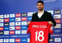 Diego Costa, ansioso por jugar de nuevo con Atlético
