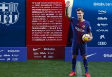 Coutinho presentado oficialmente con el Barcelona