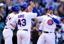 Cachorros vencen 5-4 a Rojos gracias al jonrón de Happ