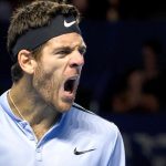 Del Potro cae en semis en París y no alcanza la Copa Masters