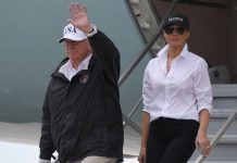 Trump alardea de su pronta respuesta a una tormenta de «proporciones épicas»
