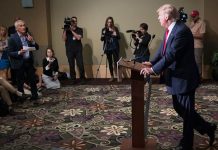 Trump sugiere acabar con las conferencias de prensa