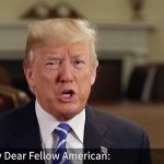 Trump graba un video de bienvenida para nuevos ciudadanos