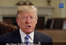 Trump graba un video de bienvenida para nuevos ciudadanos