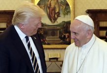 Trump y el papa intercambian deseos de paz