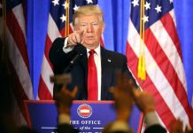 Donald Trump regaña a la prensa