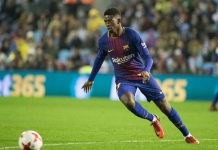 Dembele se reincorpora al Barsa en empate con Celta