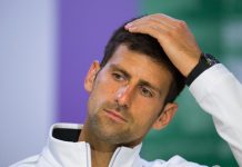Djokovic se retira de torneo al sufrir dolor en codo derecho