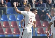 Dzeko persevera y da triunfo a Roma sobre Crotone