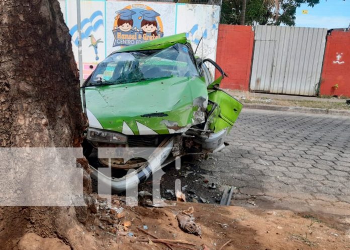 accidente, lesionado, policia nacional, managua,