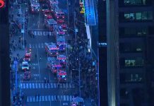 Evacúan por incendio edificio del centro de Nueva York