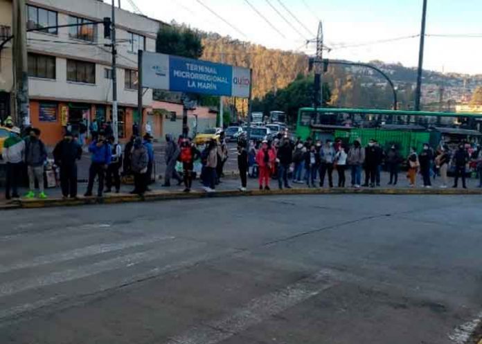 Ecuador ecuador, paro, transportista, alza, combustible, diesel,