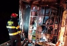 14 fallecidos y 26 heridos por accidente de bus en Ecuador