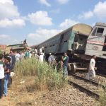 Al menos 21 muertos por el choque de dos trenes en Egipto